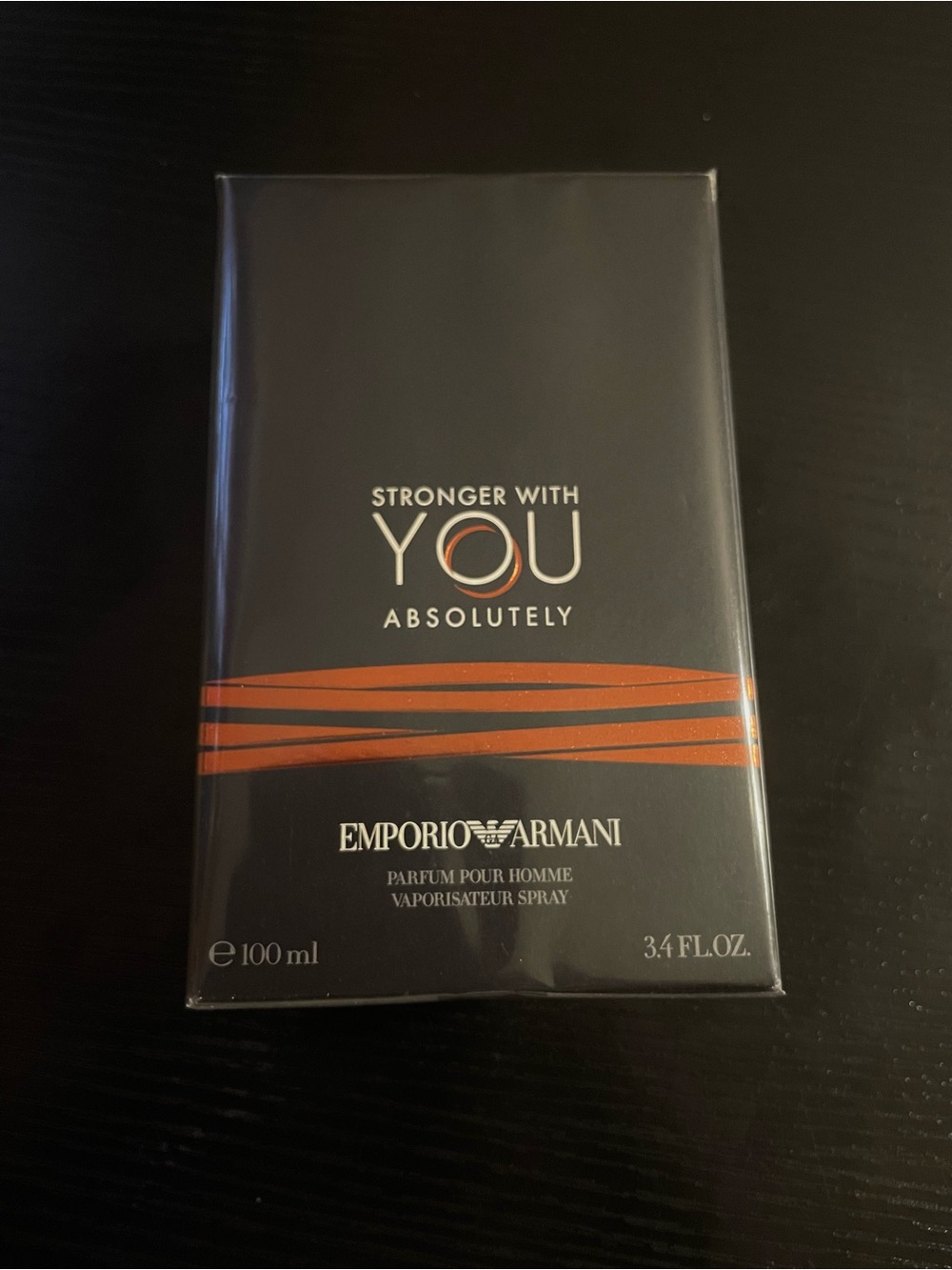 Emporio Armani Stronger With You Absolutely - Black & Orange Accent
